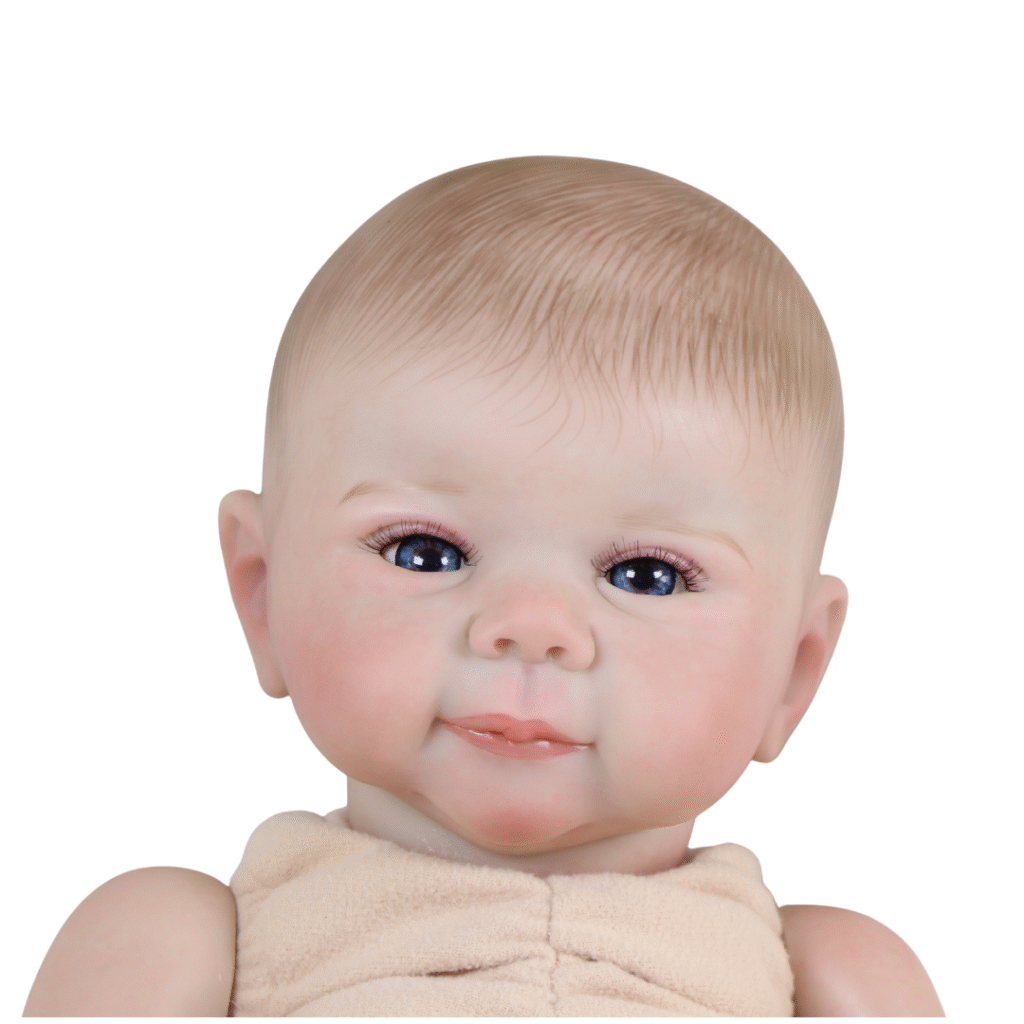 Rosie Mae Reborn Baby Doll – 17-Inch Realistic Newborn Girl with Hand-Painted Vinyl Details and Weighted Body