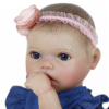 Clara Belle Reborn Baby Doll – 18-Inch Realistic Newborn Girl with Weighted Body and Soft Vinyl Limbs