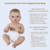 Clara Belle Reborn Baby Doll – 18-Inch Realistic Newborn Girl with Weighted Body and Soft Vinyl Limbs