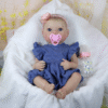 Clara Belle Reborn Baby Doll – 18-Inch Realistic Newborn Girl with Weighted Body and Soft Vinyl Limbs