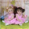 Aubrey Rose – 22-Inch Realistic Reborn Toddler Girl Doll with Blonde Rooted Hair