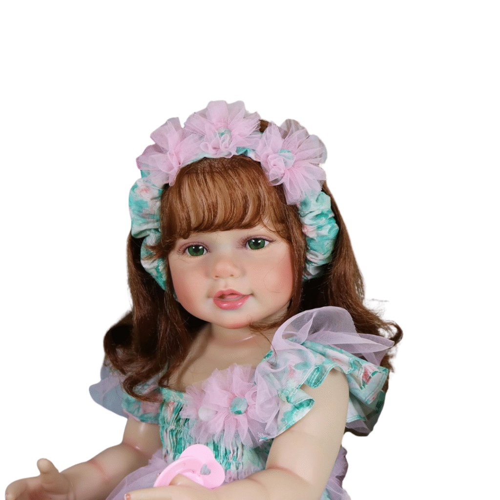 Bunny Blossom Baby Reborn Doll – 22-Inch Realistic Toddler Girl with Plush Bunny Companion