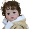 Baby Bear Oliver Reborn Doll – 22-Inch Lifelike Newborn with Bear Outfit