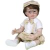 Charlie Brooks Reborn Baby Boy Doll – 22-Inch Lifelike Full Vinyl Companion