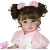 Clara Bloom – 22” Realistic Toddler Doll with Lace Dress