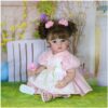 Clara Bloom – 22” Realistic Toddler Doll with Lace Dress