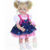 Galaxia Girl 22-inch doll wearing a galaxy themed jumper and pink dress