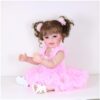 Happy Dance Reborn Toddler Doll – 22-Inch Lifelike Companion with Plush Bunny