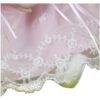 Princess Butterfly Reborn Toddler Doll – 22-Inch Lifelike Brown-Haired Beauty in Pink Lace Dress