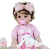 Mila Grace & Bunny Reborn Toddler Doll – Full Vinyl Realism
