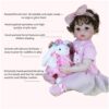 Mila Grace & Bunny Reborn Toddler Doll – Full Vinyl Realism