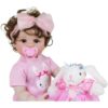 Mila Grace & Bunny Reborn Toddler Doll – Full Vinyl Realism