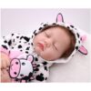Moo-Cow Dreams Reborn Baby Doll – 22-Inch Lifelike Sleeping Vinyl Companion