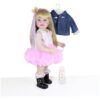 Rainbow Dreams Reborn Toddler Doll – 22-Inch Lifelike Full Vinyl Companion
