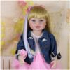 Rainbow Dreams Reborn Toddler Doll – 22-Inch Lifelike Full Vinyl Companion