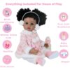 Snowy Poms African American Reborn Toddler Doll