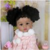 Snowy Poms African American Reborn Toddler Doll