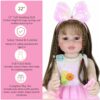 Sunday’s Best Reborn Toddler Doll – 22-Inch Lifelike Full Vinyl Companion