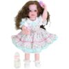 Sweet Curly Sunshine Reborn Toddler Doll – 22-Inch Lifelike Full Vinyl Companion
