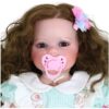 Sweet Curly Sunshine Reborn Toddler Doll – 22-Inch Lifelike Full Vinyl Companion