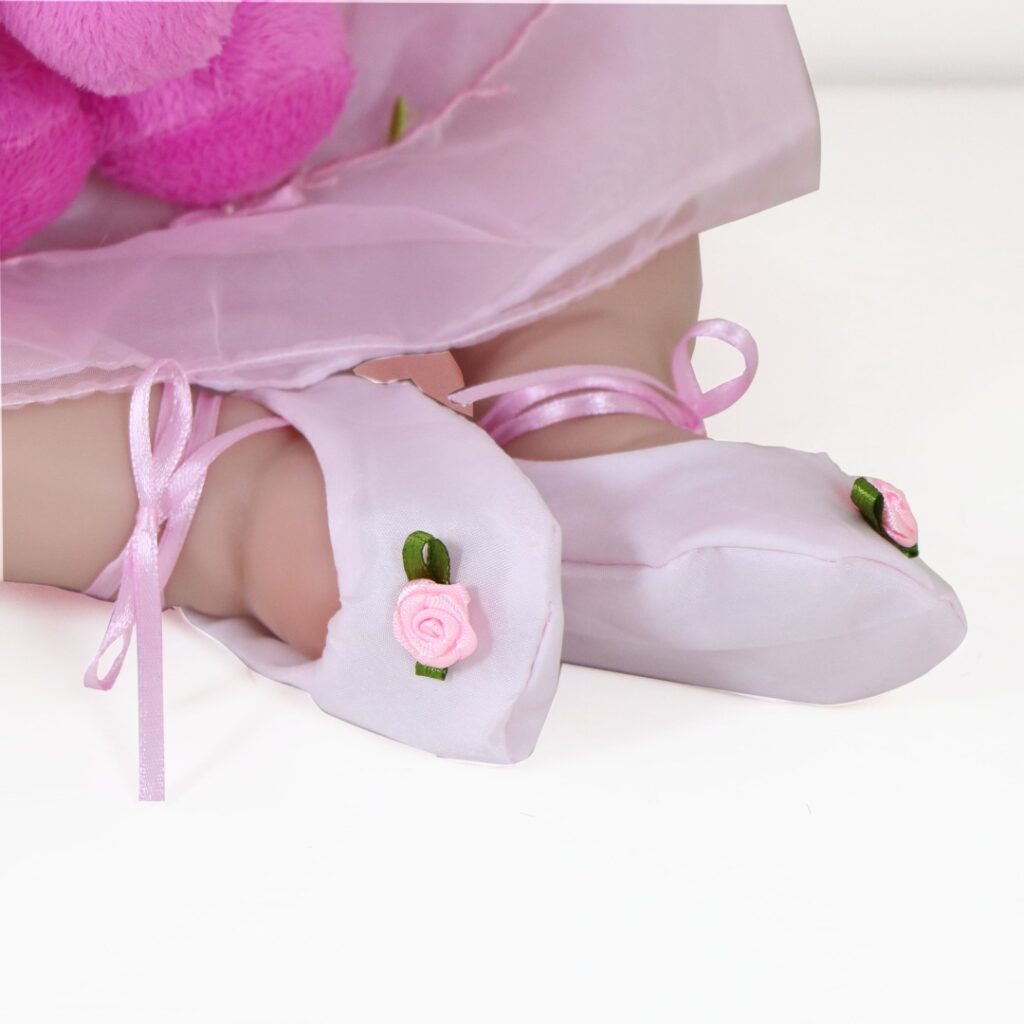 Molly Rose – 21” Realistic Reborn Baby Doll with Brown Wig Hair