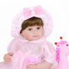 Molly Rose – 21” Realistic Reborn Baby Doll with Brown Wig Hair
