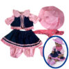 Pink Cowgirl Western Outfit for Reborn Dolls – Fits 25-Inch Dolls
