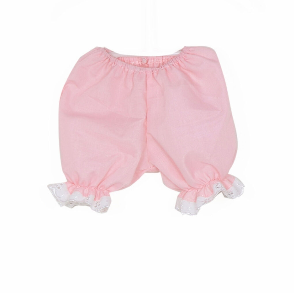 Pink Vintage Lace Dress Outfit for Reborn Dolls – Fits 20–22 Inch Dolls