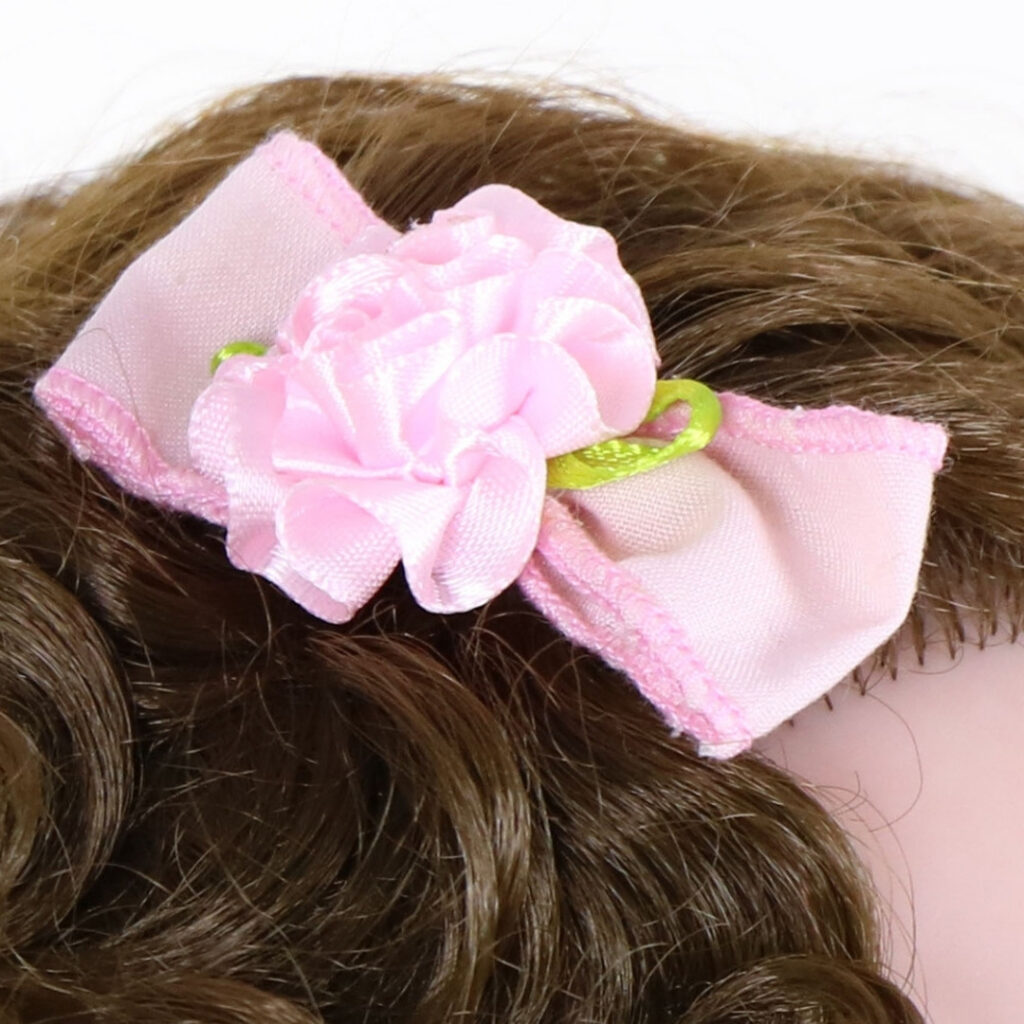 Pink Vintage Lace Dress Outfit for Reborn Dolls – Fits 20–22 Inch Dolls