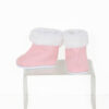 Pink Winter Coat & Boots Outfit for Reborn Dolls – Fits 22-Inch Dolls